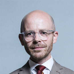 1:1 portrait of Martin Docherty-Hughes