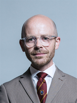 3:4 portrait of Martin Docherty-Hughes