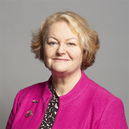 1:1 portrait of Dr Philippa Whitford