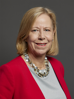 3:4 portrait of Ruth Cadbury