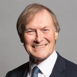 1:1 portrait of Sir David Amess