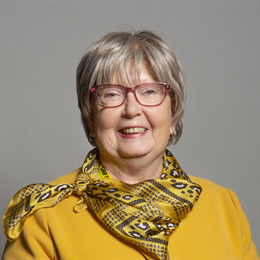 1:1 portrait of Marion Fellows
