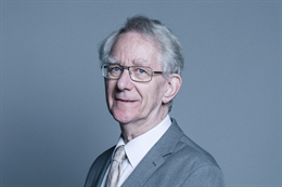 3:2 portrait of Lord Stunell