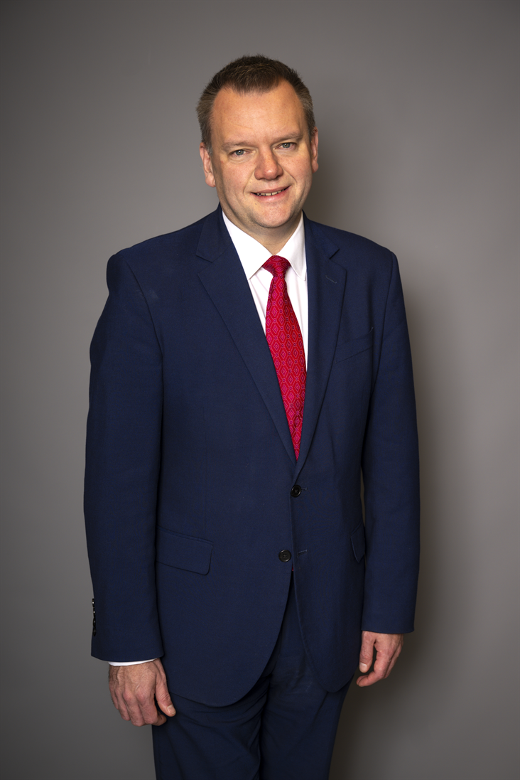Full sized portrait of Nick Thomas-Symonds