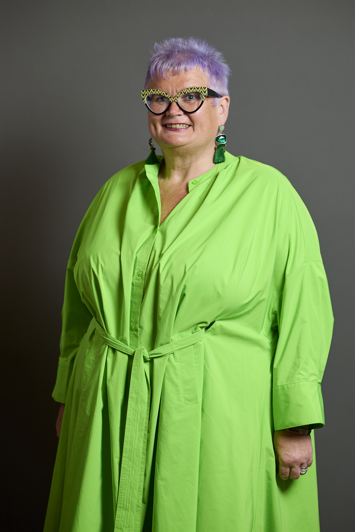 Full sized portrait of Carolyn Harris