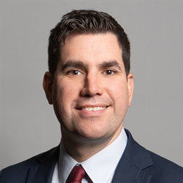 1:1 portrait of Richard Burgon