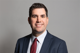 3:2 portrait of Richard Burgon