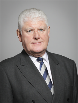 3:4 portrait of Lord Davies of Gower