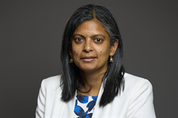 3:2 portrait of Dr Rupa Huq