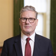 Portrait of the MP Keir Starmer