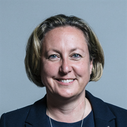 1:1 portrait of Anne-Marie Trevelyan