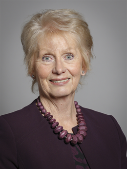 3:4 portrait of Baroness Redfern