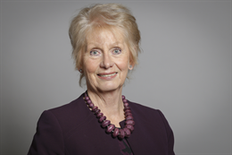 3:2 portrait of Baroness Redfern