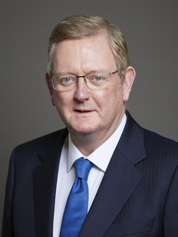 3:4 portrait of Lord Caine