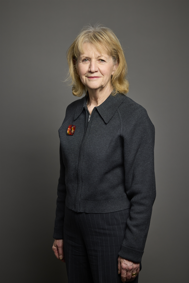 Full sized portrait of Baroness Hughes of Stretford
