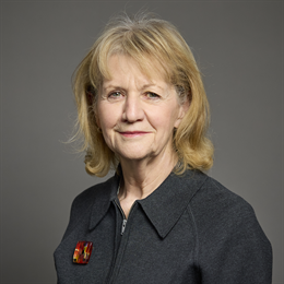 1:1 portrait of Baroness Hughes of Stretford