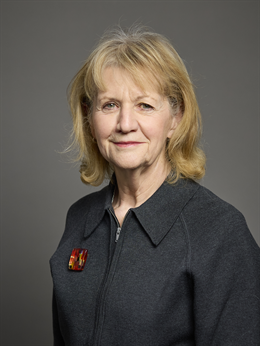 3:4 portrait of Baroness Hughes of Stretford