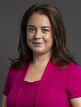 3:4 portrait of Stephanie Peacock