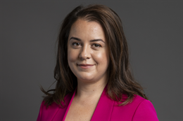 3:2 portrait of Stephanie Peacock