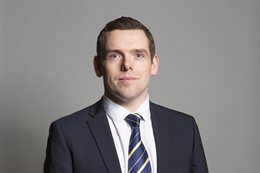 3:2 portrait of Douglas Ross