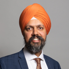 Parliamentary candidate Mr Tanmanjeet Singh Dhesi