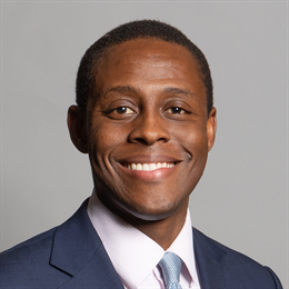 Official portrait of Bim Afolami