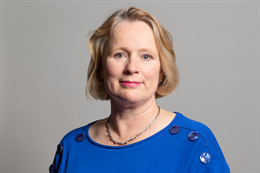3:2 portrait of Vicky Ford