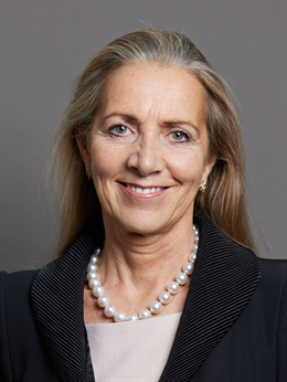 3:4 portrait of Baroness Fairhead
