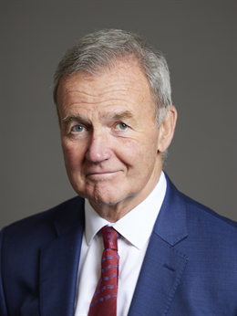 3:4 portrait of Lord Houghton of Richmond