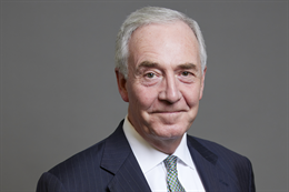 3:2 portrait of Lord Anderson of Ipswich