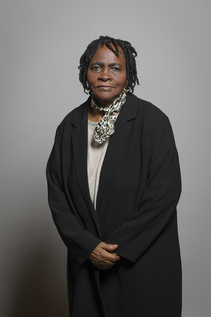 Full sized portrait of Baroness Osamor