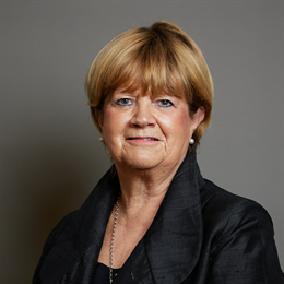 1:1 portrait of Baroness Hallett