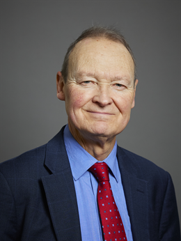 3:4 portrait of Lord Carter of Haslemere