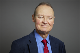 3:2 portrait of Lord Carter of Haslemere