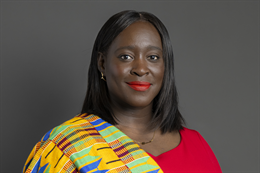 3:2 portrait of Ms Abena Oppong-Asare
