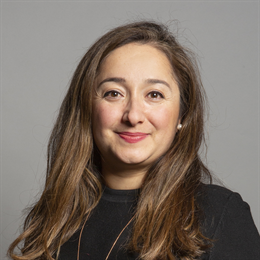 1:1 portrait of Feryal Clark