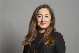 3:2 portrait of Feryal Clark