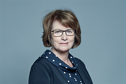 3:2 portrait of Dame Louise Ellman