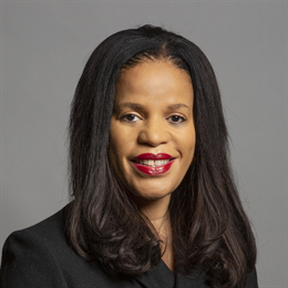 1:1 portrait of Claudia Webbe