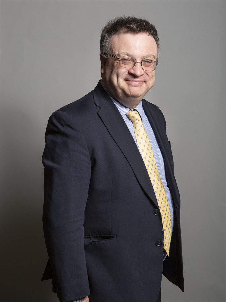Full sized portrait of Stephen Farry