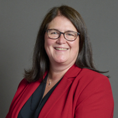 Portrait of the MP Rachel Hopkins