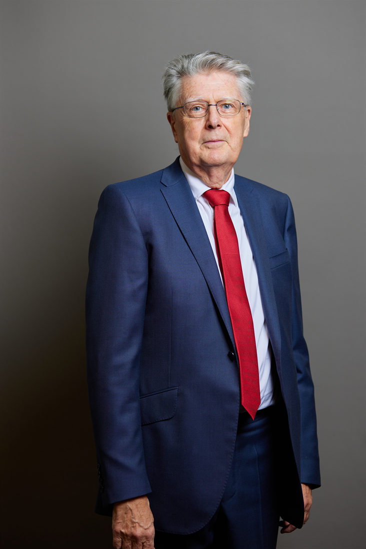 Full sized portrait of Lord Davies of Brixton
