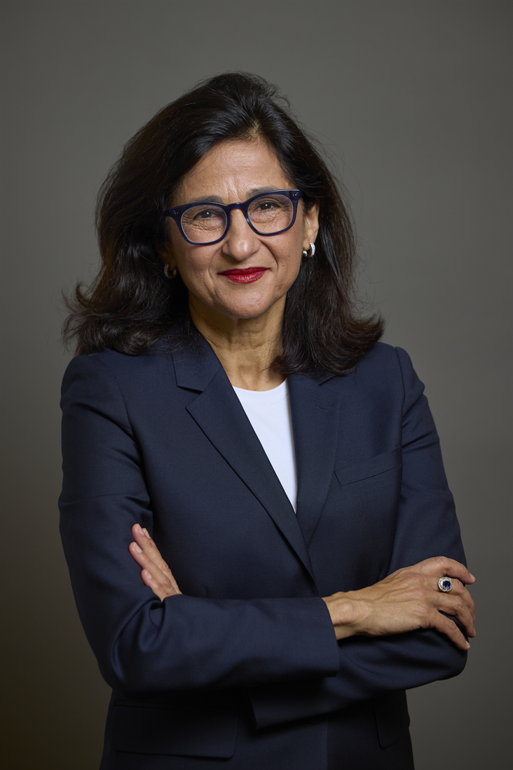 Full sized portrait of Baroness Shafik