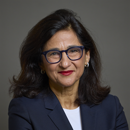1:1 portrait of Baroness Shafik