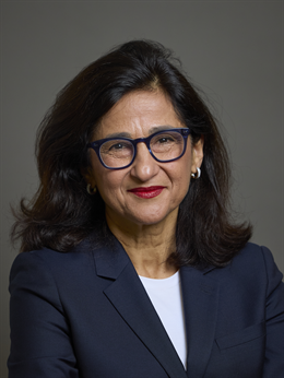 3:4 portrait of Baroness Shafik