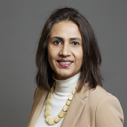 1:1 portrait of Baroness Gohir