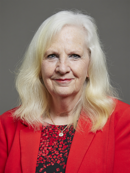 3:4 portrait of Baroness Taylor of Stevenage