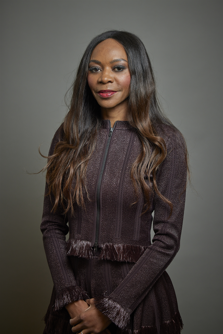 Full sized portrait of Baroness Moyo
