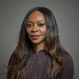 1:1 portrait of Baroness Moyo