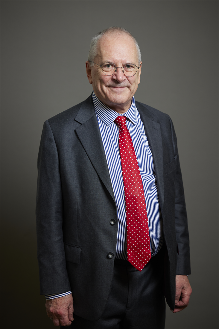 Full sized portrait of Lord Hendy of Richmond Hill
